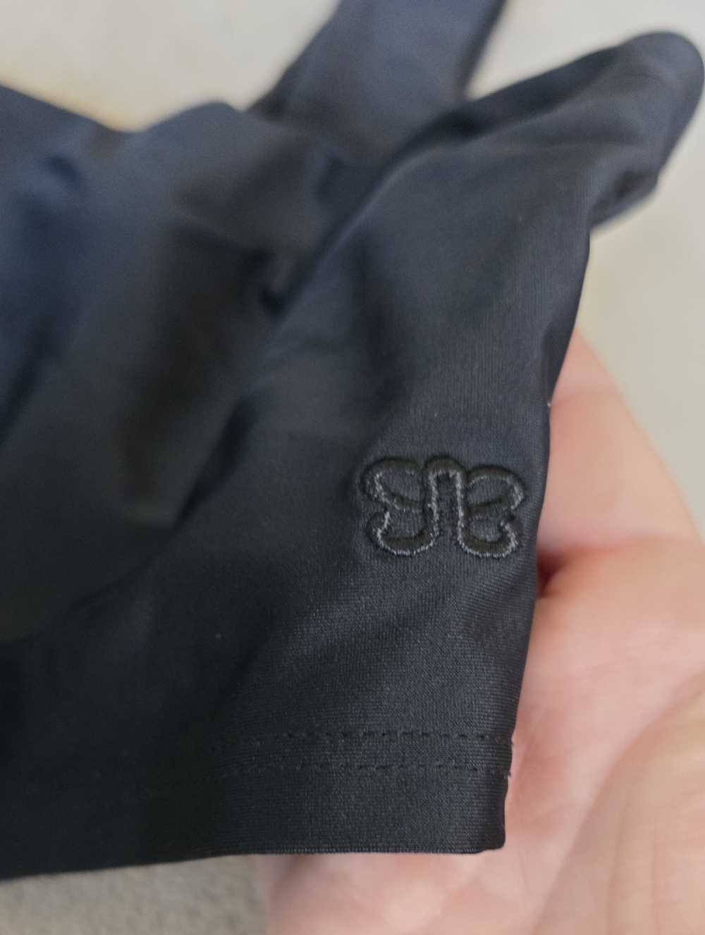 albion black 2 piece swimsuit top bikini - Picture 3 of 5